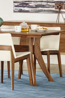 Contract furniture - Walnut Rectangular Dining Table - www.oroatrade.com