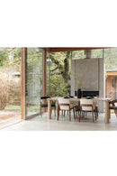 Modern European furniture - American Walnut Framed Dining Chairs (2) - www.oroa.com