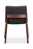 Modern European furniture - American Walnut Framed Dining Chairs (2) - www.oroa.com