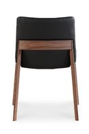 Modern European furniture - American Walnut Framed Dining Chairs (2) - www.oroa.com