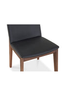 Modern European furniture - American Walnut Framed Dining Chairs (2) - www.oroa.com