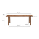 Contract furniture - Wooden Minimalist Dining Table - www.oroatrade.com