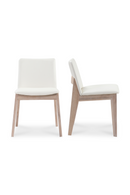 Contract furniture - Oak Framed Padded Dining Chairs (2) - www.oroatrade.com
