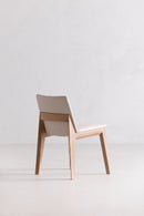 Contract furniture - Oak Framed Padded Dining Chairs (2) - www.oroatrade.com