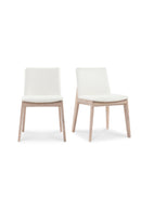 Contract furniture - Oak Framed Padded Dining Chairs (2) - www.oroatrade.com
