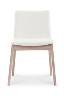 Contract furniture - Oak Framed Padded Dining Chairs (2) - www.oroatrade.com