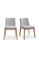 Contract furniture - Oak Framed Padded Dining Chairs (2) - www.oroatrade.com