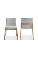 Contract furniture - Oak Framed Padded Dining Chairs (2) - www.oroatrade.com