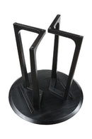 Contract furniture - Black Solid Ash Counter Table - www.oroatrade.com