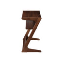 Matte Walnut Z-Shaped Accent Table | Novi Living Sakai