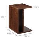Contract furniture - Japandi Wooden Accent Table - www.oroatrade.com