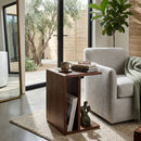 Contract furniture - Japandi Wooden Accent Table - www.oroatrade.com