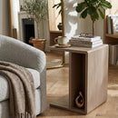 Contract furniture - Japandi Wooden Accent Table - www.oroatrade.com