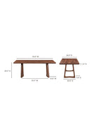 Hospitality furniture - Rectangular Wooden Dining Table - www.oroatrade.com