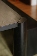 Hospitality furniture - Black Oak Dining Table - www.oroatrade.com