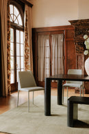Hospitality furniture - Black Oak Dining Table - www.oroatrade.com