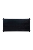 Hospitality furniture - Black Oak Dining Table - www.oroatrade.com