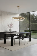 Hospitality furniture - Black Oak Dining Table - www.oroatrade.com