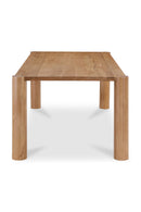 Natural Oak Dining Table | Novi Living Post | Oroa.com