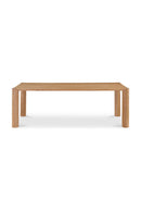 Natural Oak Dining Table | Novi Living Post | Oroa.com