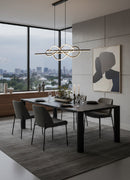 Hospitality furniture - Black Oak Dining Table - www.oroatrade.com