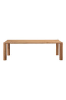 Natural Oak Dining Table | Novi Living Post | Oroa.com