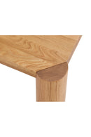 Natural Oak Dining Table | Novi Living Post | Oroa.com