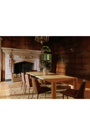 Natural Oak Dining Table | Novi Living Post | Oroa.com