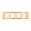 Contract furniture - Solid Wood Slatted Bench - www.oroatrade.com