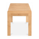 Contract furniture - Solid Wood Slatted Bench - www.oroatrade.com