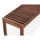 Contract furniture - Solid Wood Slatted Bench - www.oroatrade.com