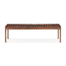 Contract furniture - Solid Wood Slatted Bench - www.oroatrade.com