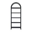 Solid Oak Arched Bookcase | Novi Living Eero | Oroa.com