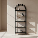 Solid Oak Arched Bookcase | Novi Living Eero | Oroa.com