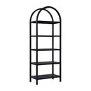 Solid Oak Arched Bookcase | Novi Living Eero | Oroa.com