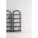 Solid Oak Arched Bookcase | Novi Living Eero | Oroa.com