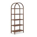Solid Walnut Arched Bookcase | Novi Living Eero