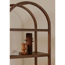 Solid Walnut Arched Bookcase | Novi Living Eero