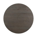 Oak Cross-Base Round Coffee Table | Novi Living Folke | Oroa.com