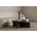 Oak Cross-Base Round Coffee Table | Novi Living Folke | Oroa.com