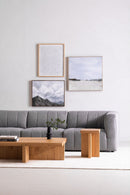 Contract furniture - Natural Oak Square Coffee Table - www.oroatrade.com