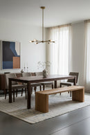 Hospitality furniture - Solid Oak Dining Bench - www.oroatrade.com