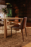 Solid Oak Dining Bench L | Novi Living Post | Oroa.com