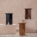Contract furniture - Wooden Cross-Base Accent Table - www.oroatrade.com