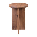 Contract furniture - Wooden Cross-Base Accent Table - www.oroatrade.com