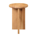 Contract furniture - Wooden Cross-Base Accent Table - www.oroatrade.com