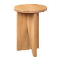 Contract furniture - Wooden Cross-Base Accent Table - www.oroatrade.com