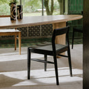 Solid Wood Open-Back Dining Chair | Novi Living Owing | Oroa.com