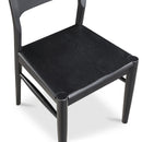 Solid Wood Open-Back Dining Chair | Novi Living Owing | Oroa.com