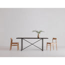 Solid Wood Open-Back Dining Chair | Novi Living Owing | Oroa.com